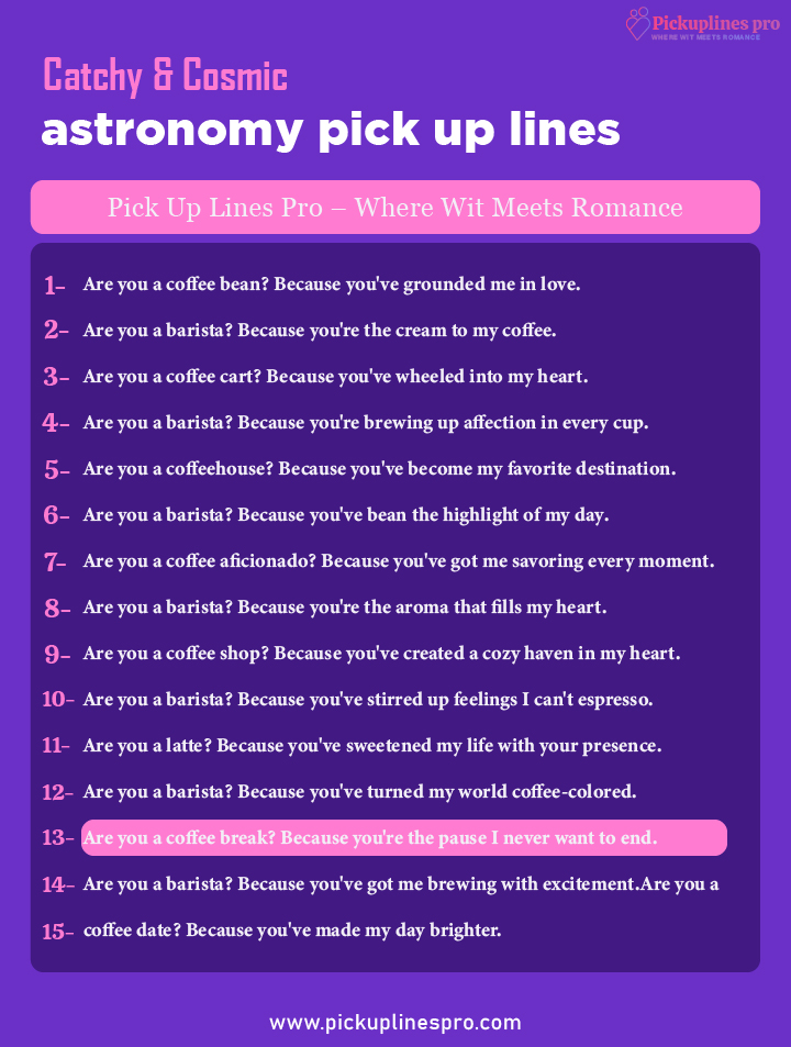 Astronomy Rizz Lines