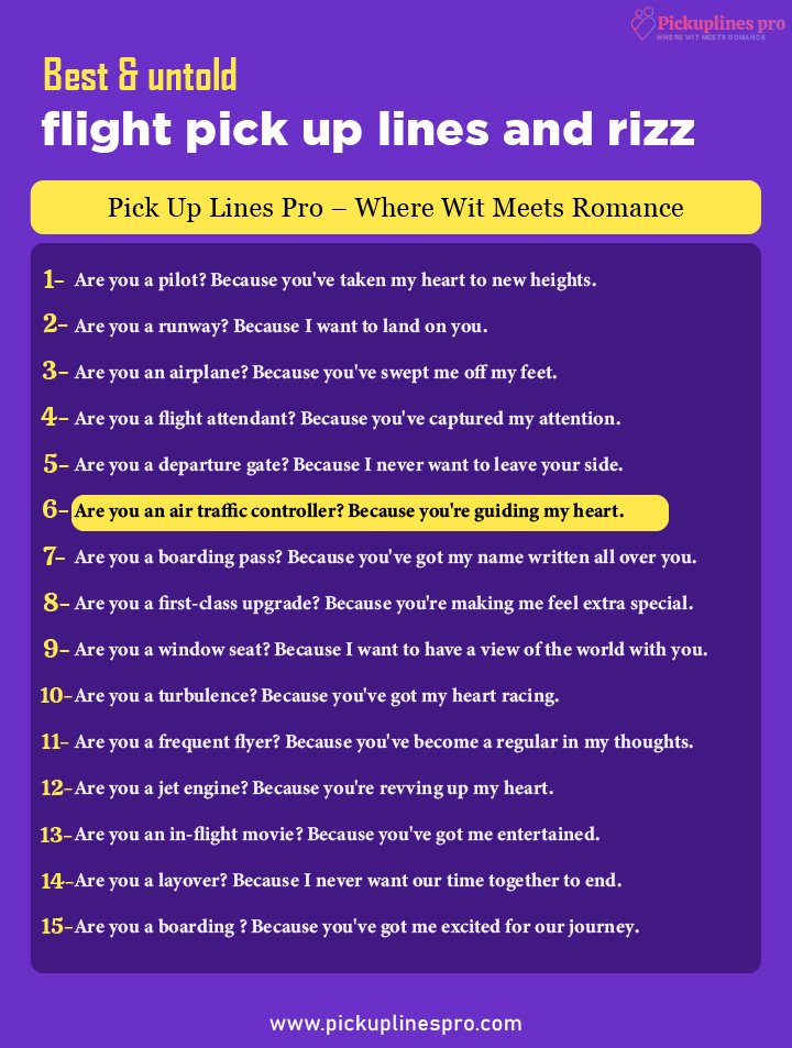 Seductive Flight Phrases