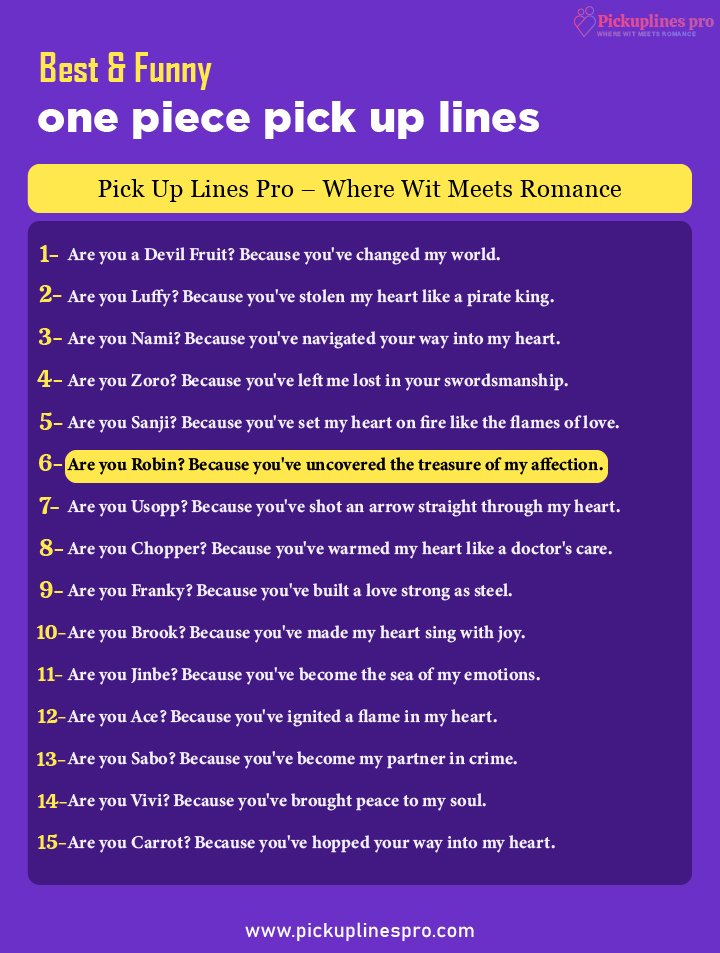 One Piece Rizz Lines