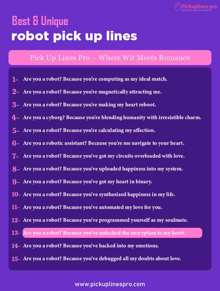 Robot Rizz Lines