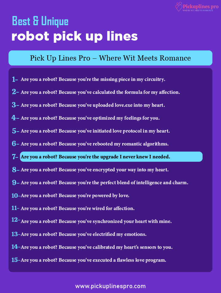 Vex Robotics Pick Up Lines